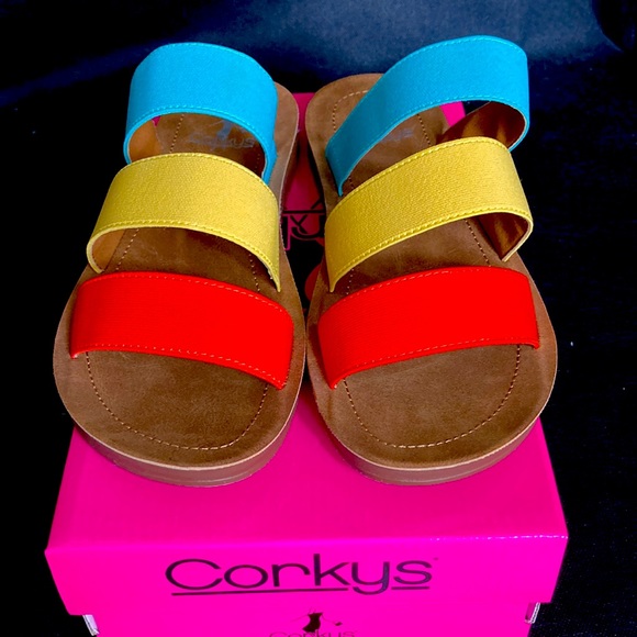 Corkys Multi-Colored Sandal - Picture 2 of 2